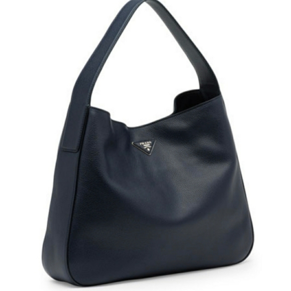 Prada Handbags - Prada Vitello Daino Hobo 13 x 13.5 x 3.5